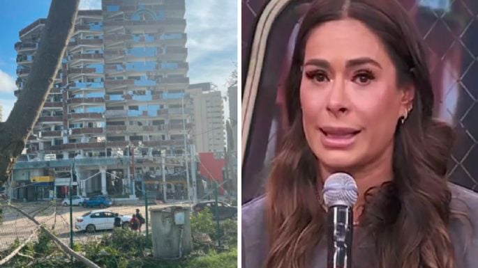 Galilea Montijo realiza transmisión en vivo desde Acapulco