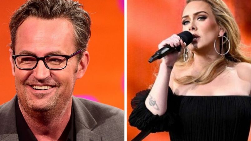 Adele rinde homenaje a Matthew Perry, actor de 'Friends' en concierto