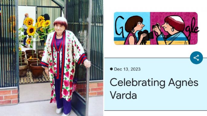 Agnès Varda ¿Quién fue y por qué Google dedicó el Doodle de hoy?