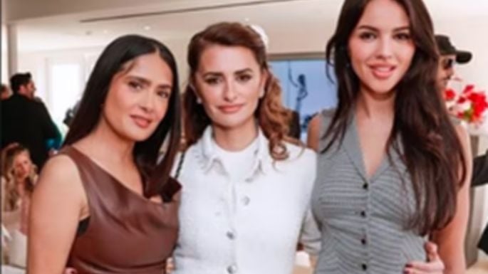 Eiza González, Salma Hayek y Penélope Cruz se reúnen ¿qué sucedió?