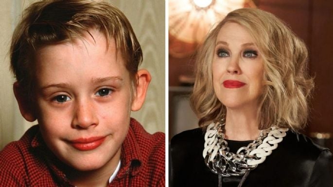 Macaulay Culkin y Catherine O'Hara se reencuentran para recrear la icónica escena de "Mi pobre Angelito"