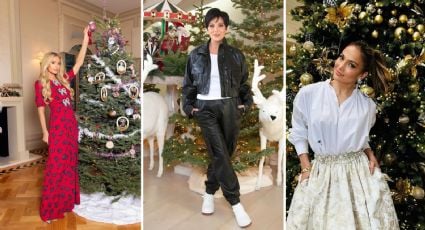 Las deslumbrantes decoraciones navideñas de los famosos