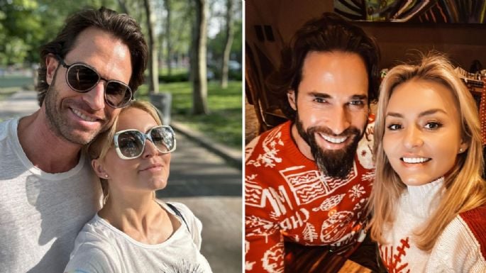 Angelique Boyer reaccionó a la broma del embarazo con Sebastián Rulli