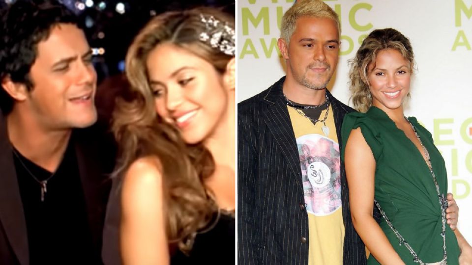 Alejandro Sanz y Shakira a 17 años del estreno de 'Te lo agradezco, pero no'
