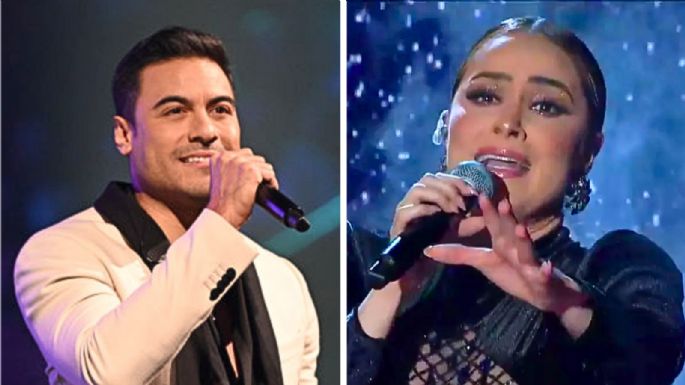 Carlos Rivera y Cynthia Rodriguez sorprenden al cantar a dueto en el bautizo de León Rivera