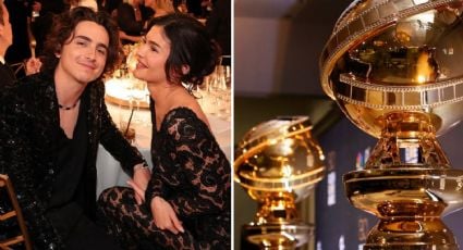 El beso de Kylie Jenner y Timothée Chalamet que se robó la noche en los Globos de Oro