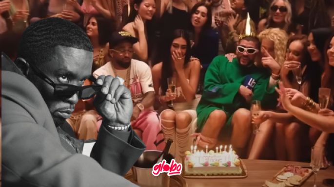 ¿Bad Bunny se burla de Sean "Diddy" Combs en el video oficial de "Seda"?