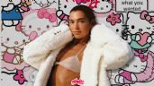 Foto ilustrativa de la nota titulada: Este es el brassier de Hello Kitty con el que Dua Lipa está causando furor en redes sociales