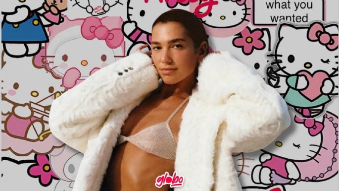 Este es el brassier de Hello Kitty con el que Dua Lipa está causando furor en redes sociales