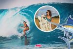 Famosa surfista muere al ser atacada por un pez espada