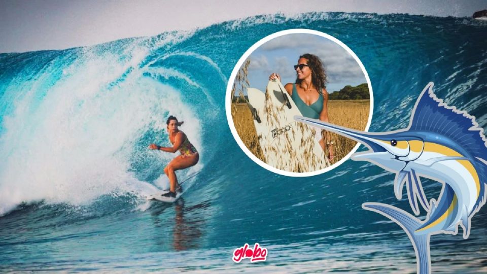¡Increíble! Así fue cómo pez espada atacó a surfista italiana.