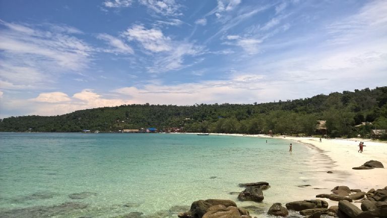 Sihanoukville  es un de las playas más populares de Camboya