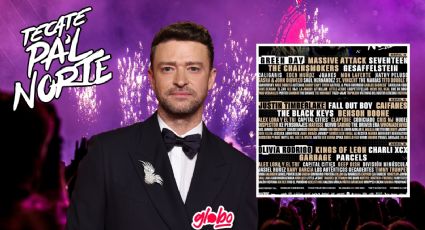 CARTEL OFICIAL Tecate Pa’l Norte 2025, Justin Timberlake encabeza el festival después de 10 años sin visitar México