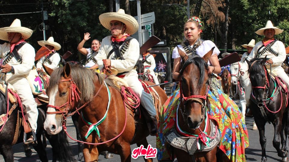 Desfile de la Revolución Mexicana.