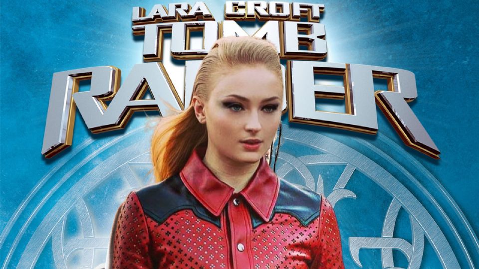 Sophie Turner será Lara Croft en la serie 'Tomb Raider' de Amazon prime Video.