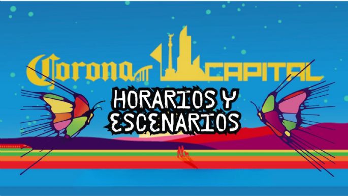 Corona Capital 2024, ¿A qué hora y en qué escenario toca cada artista HOY 17 de noviembre?