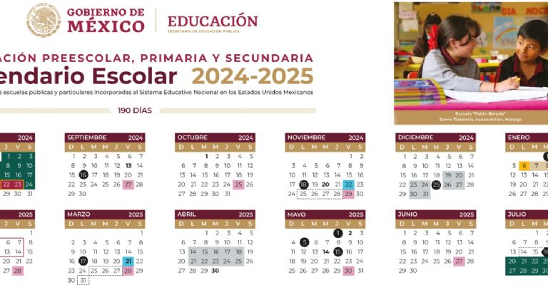 El Calendario Escolar 2024-2025 de la SEP señala que las vacaciones de invierno comienzan el próximo jueves 19 de diciembre.