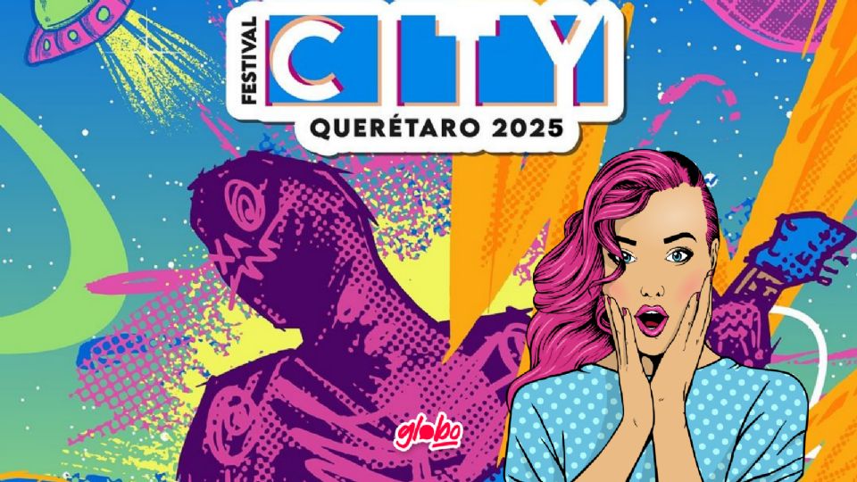 El cartel oficial de este Festival City Querétaro 2025 cuenta con nombres como el de Caifanes y Siddharta.