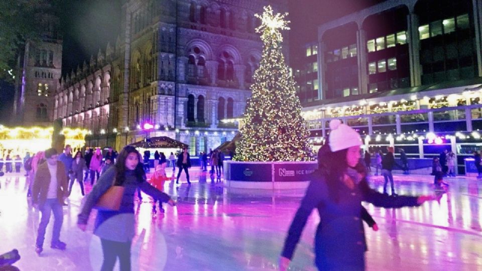En este lugar en Guadalajara podrás patinar sobre hielo completamente gratis.