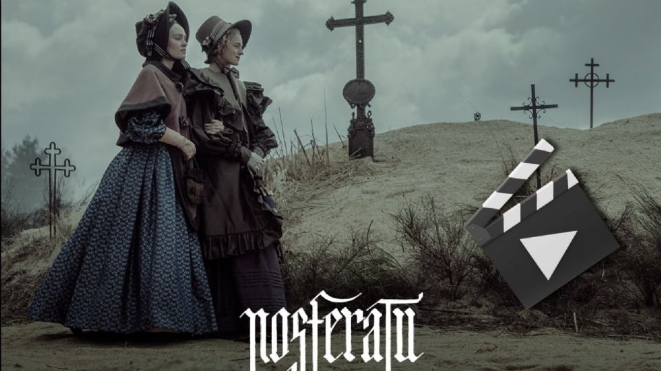 Nosferatu la película de terror más esperada y con la que se abre el año 2025.