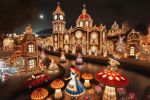 Foto ilustrativa de la nota titulada: Estes es el Pueblo Mágico de Puebla con una Villa Iluminada al estilo ‘Alicia en el País de las Maravillas'