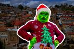 Foto ilustrativa de la nota titulada: Los mejores covers del Grinch de Tlalpujahua, el Pueblo Mágico de la eterna Navidad
