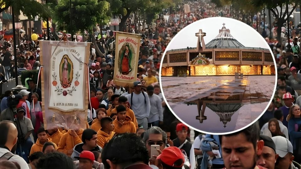 Basílica de Guadalupe 2024: ¿Cuáles son las rutas por donde pasan los Peregrinos este 12 de diciembre