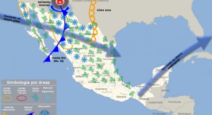 Clima en México: Lluvias, fuertes vientos y nevadas congelan al país hoy 2 de febrero	