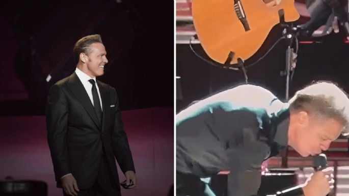 Luis Miguel y el bochornoso momento que le hizo pasar su nariz en pleno concierto