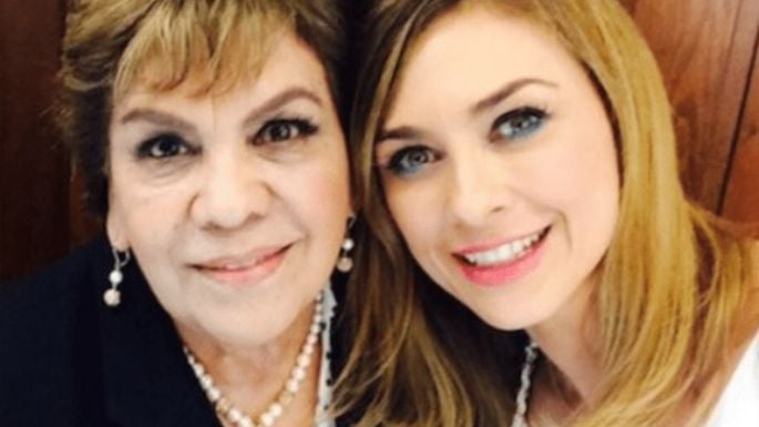 Aracely Arámbula de luto, muere Doña Socorro, su mamá