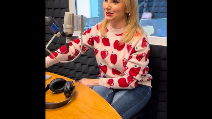 Elizabeth Álvarez en Globo Café