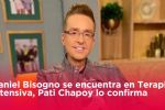 Daniel Bisogno fue intubado y se encuentra en Terapia Intensiva, Pati Chapoy lo confirma