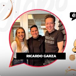 Ricardo Garza en Globo Café
