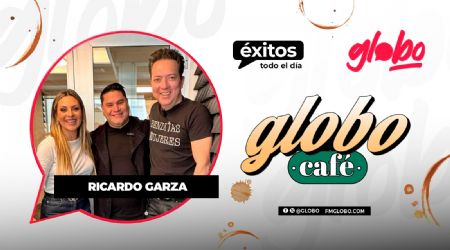 Ricardo Garza en Globo Café