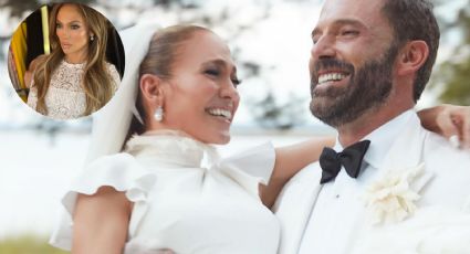 El mal rato que vivió Jennifer López en su boda a causa de su vestido