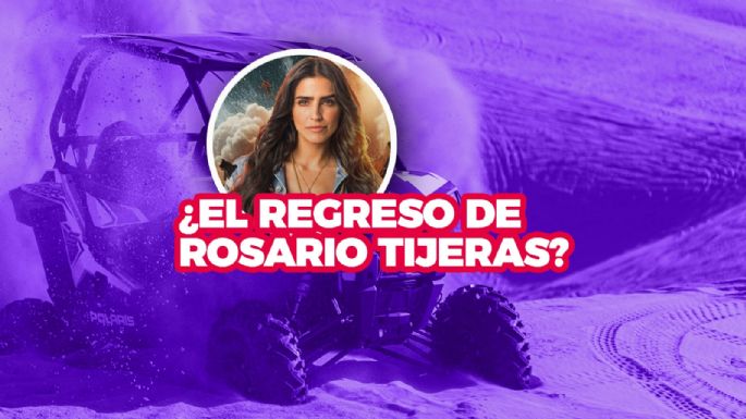 Bárbara de Regil posa en vehículo todoterreno: ¿El regreso de Rosario Tijeras 4?