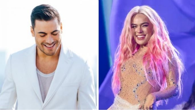 Carlos Rivera fangirlea y asiste al concierto de su ídola, Karol G