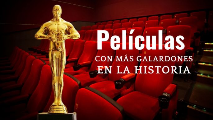 Oscar 2024: 3 películas con más galardones en la historia