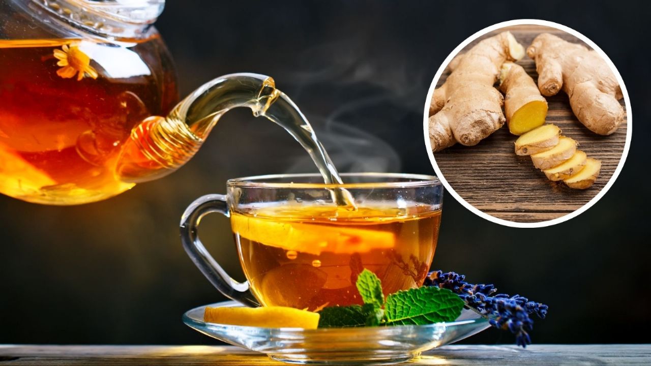 What is the best tea for treating the flu?What are the benefits of eating it with ginger?