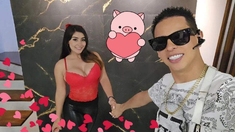 Alex Marín se muestra feliz en redes sociales con su nueva novia Monserrat.