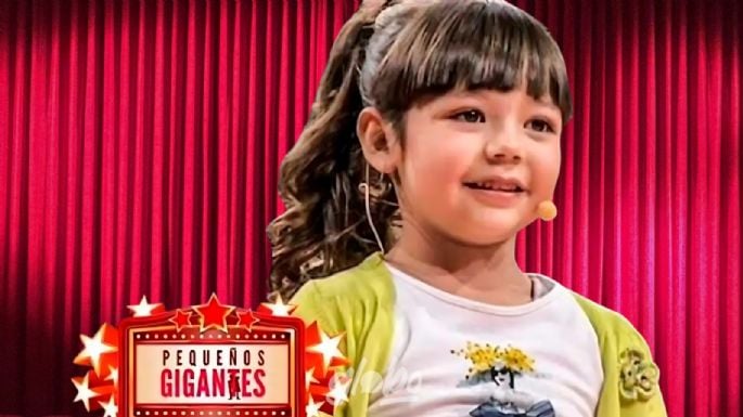 'Telesa', de Pequeños Gigantes luce irreconocible: ¡Ya es toda una señorita!