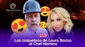 MasterChef Celebrity: Chef Herrera reacciona a coqueteos de Laura Bozzo