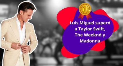 Luis Miguel vence a Taylor Swift, The Weeknd y Madonna en el Pop Star Power Rankings