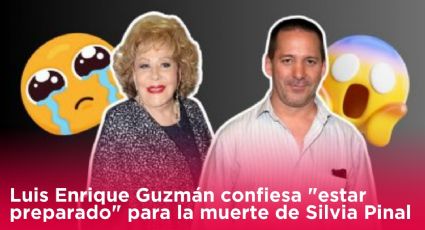 Silvia Pinal: Luis Enrique Guzmán confiesa "estar preparado" para la muerte de su madre