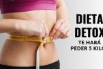 ¿Qué es la dieta DETOX?: Te hará perder 5 kilos rápidamente