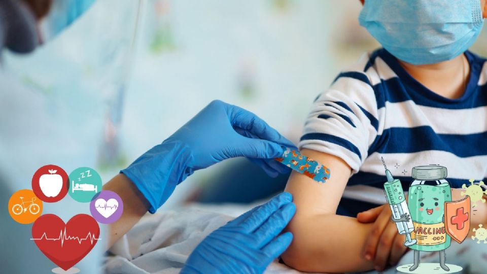 Vacunación para niños y adolescentes.