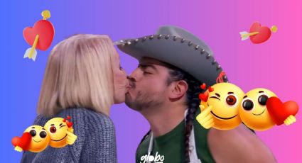 Laura Bozzo y el Rey Grupero encuentran el amor con tremendo beso | Video