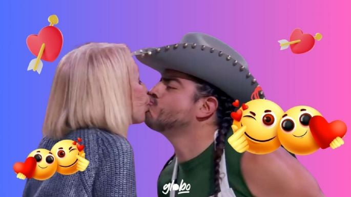 Laura Bozzo y el Rey Grupero encuentran el amor con tremendo beso | Video