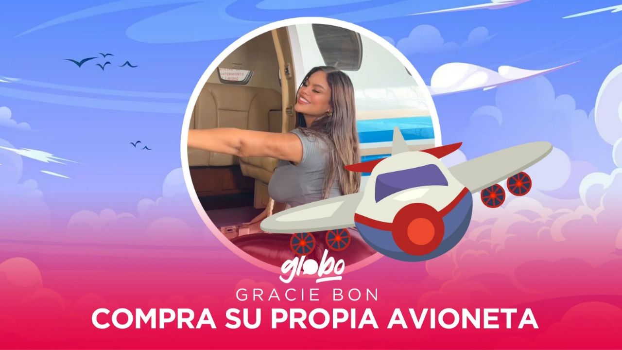 Gracie Bon, una mujer que resuelve. ¡Se compró su propia avioneta! | FM  Globo