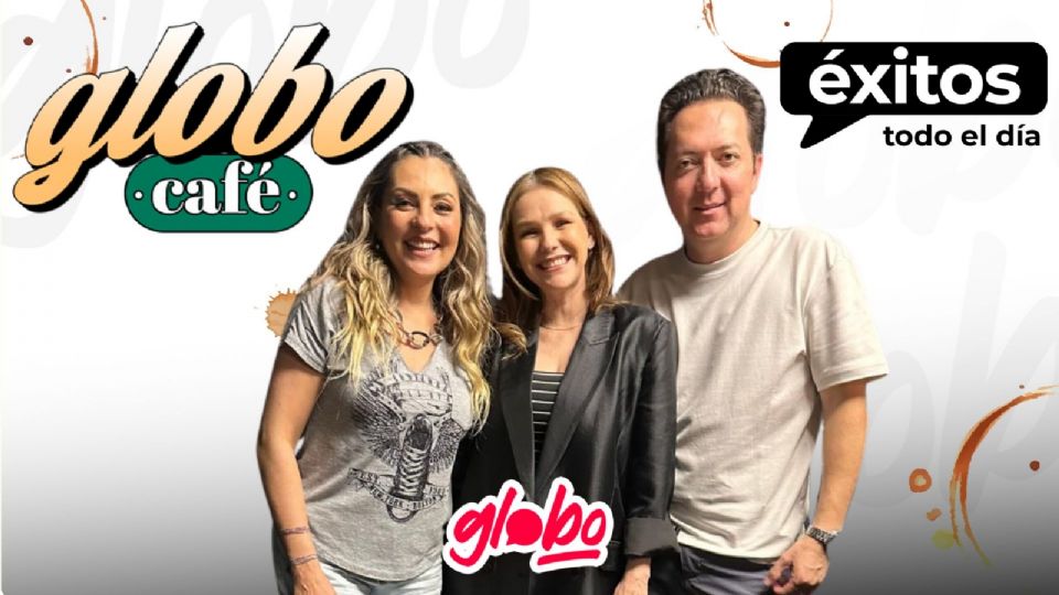 Kika Edgar en entrevista en Café Globo.